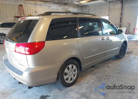 2007 Toyota Sienna Le из США, поврежденный, VIN 5TDZK23C57S030072